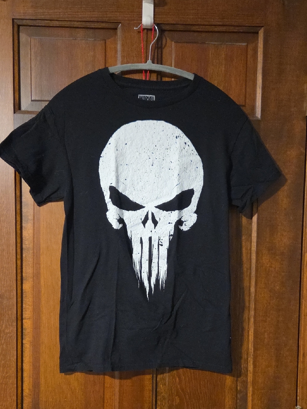 Marvel 'Punisher' Black Short-Sleeve Tee